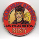 FICHE, TOKEN, GETTONE, LAS VEGAS HILTON $5 Casinò Chip Rusty Starlight Express - Casino