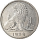 Monnaie, Belgique, Franc, 1939, TTB+, Nickel, KM:119 - 1 Frank