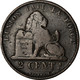 Monnaie, Belgique, Leopold II, 2 Centimes, 1874, B+, Cuivre, KM:35.1 - 2 Cent