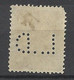 France  N° 115  Perforé   LD    Oblitéré  AB   Voir Scans    Soldes ! ! ! - Used Stamps