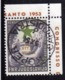 TRIESTE B 1953 CONGRESSO D'ESPERANTO 300d USATO USED OBLITERE' FIRMATO SIGNED - Usados