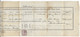United Kingdom 1880 Marriage Certificate Of A Jeweller Parish Of Saint Bride London Revenue Stamp Victoria Penny Doc - Fiscaux