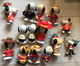 Lot De 12 Figurines SNOOPY Mcdonald 1999 Et 2 Porte Clefs - Pez