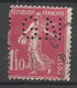France  N° 238  Perforé  GN      Oblitéré   B/TB    Voir Scans    Soldes ! ! ! - Unused Stamps
