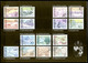 Liechtenstein   Y&T  517 - 531   Mi   573 - 577 + 581 - 586 + 596 - 599   ---      Carte / Document Officiel Poste - Brieven En Documenten