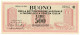 500 LIRE BUONO SOTTOSCRIZIONE NAZIONALE A FAVORE VENEZIA GIULIA 04/11/1945 SUP - Other & Unclassified