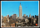 United States USA 1982 / Empire State Building, New York City, Panorama, Red Apple - Empire State Building