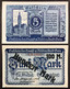 Germany Germania 2 Notgeld  1919-1922 5 Mark + 100 Mark On 5 LOTTO 4401 - Verzamelingen