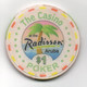 POKER CHIP, FICHE, TOKEN, Casinò RADISSON Aruba $1 - Casino