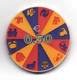 POKER CHIP, FICHE, TOKEN, Casinò 0,50€, Zodiac Signs/segni Zodiacali - Casino