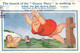 Fantaisies - Humour - Femme Qui Ploonge - Une étoile De Mer En Pleine Effloraison - Carte Postale Ancienne - Altri & Non Classificati