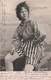 Fantaisie - Femme En Marinière Et Short Rayé - Carte Postale Ancienne - - Donne