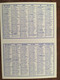 Petit Calendrier De 1990, RUGBY AMITIE, 64 LONS - Petit Format : 1981-90