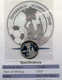 LIBERIA 1 $ 2008 ARGENTO 999 PROOF CAMPIONATI EUROPEI FOOTBALL FRANCIA 1-25 ONCIA 999 CONSERVAZIONE FONDO SPECCHIO CON G - Liberia