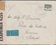 1942. ISLAND.  1 Kr. HEKLA.  Rare Censored Par Avion O.A.T Cover To The Undercover Adress Hel... (MICHEL 182) - JF529381 - Storia Postale