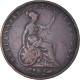 Monnaie, Grande-Bretagne, Victoria, 1/2 Penny, 1853, TB, Cuivre, KM:726 - C. 1/2 Penny