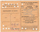 Indre, Issoudun, Fiche De Demande De Carte De Tabac Et Carte De Tabac. - Documents