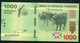 BURUNDI NLP = B242 1000 FRANCS 2021 #BF Signature 32 NEW TYPE Issued 26.7.2022     UNC. - Burundi