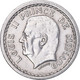 Monnaie, Monaco, Louis II, Franc, Undated (1943), Poissy, TTB+, Aluminium - 1922-1949 Louis II