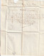 1847 - BEDARIEUX, Hérault, Petit Cachet - Taxe Manuelle 2 Décimes - Sur Lettre Pliée Avec Correspondance - 1801-1848: Precursori XIX