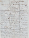 1848 - BORDEAUX, Gironde, Petit Cachet - Taxe Manuelle 7 Décimes - Sur Lettre Pliée Avec Correspondance - 1801-1848: Precursori XIX