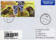 ROMANIA 2015: FRUITS & FAUNA On REGISTERED Cover Circulated To Moldova Republic - Registered Shipping! - Covers & Documents