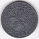 Belgique 25 Centimes 1916,  Albert Ier – Occupation, En Zinc , KM# 82 - Duitse Bezetting 1915-1918