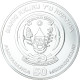 Monnaie, Rwanda, Okapi, 50 Amafaranga, 1 Oz, 2021, BE, FDC, Argent - Rwanda