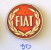 FIAT LOGO (Yugoslavia Pin) Automobile Motoring, Voiture Car Auto  / Old Model Ancien Modèle - Fiat