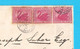 FIMISTON - KALGOORLIE (Western Australia) Letter 1902 Sent Mr A. Viscovich Proprietor Of California Cafe (Boulder Block) - Storia Postale