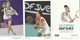 TENNIS 18E OPEN GDF SUEZ  2010 ALIZE CORNET NATHALIE DECHY EMILIE LOIT AGNES SZAVAY 5 CARTES - Tenis