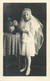 Children Portraits & Scene Vintage Photography Young Girl In White Dress And Veil Praying 1926 Communion - Comuniones