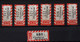 ! Gutes Lot Von 1950 R-Zetteln Aus Frankfurt Am Main, 6000, Einschreibezettel - Etiquettes 'Recommandé' & 'Valeur Déclarée'