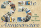 CPM 25° Anniversaire Montage De Différentes Cartes Postales éditées Par Le Club Cartophile Des Côtes DArmor - Bourses & Salons De Collections