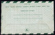 Israel Tel Aviv - Yafo 1957 Aerogramme / 250 Green / Flying Deer - Airmail