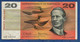 AUSTRALIA - P.41a - 20 Dollars (1966-1972) F/VF, Serie XAB 430898 - 1966-72 Reserve Bank Of Australia