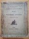L12 - 1907 Manuel Des Franchises Postales-édtion Restreinte Postes PTT - Administrations Postales