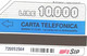 Italy:Used Phonecard, Telecom Italia, 10000 Lire, Airplane, SIP - Publiques Thématiques