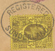 Delcampe - GB 1912 King EVII 3 D Harrison Printing Perforated 14 (the Rarest EVII Low Value Till 1/- On Cover, SG 277 £ 550.-+++) - Brieven En Documenten