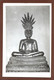 (RECTO / VERSO) STATUE DE BOUDDHA - CARTE PHOTO FORMAT CPA - 75 - Buddismo