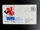 HONG KONG 1961 FIRST FLIGHT COVER TOKYO TO FRANKFURT 27-01-1961 - Lettres & Documents