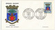 Delcampe - MADAGASCAR - 9 Enveloppes FDC - Blasons - Armoiries - 1964/65/66/67/70 - Bel Ensemble - Madagascar (1960-...)