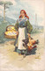 VIEUX METIERS - L'UVAIOLA -  - Agriculture - Illustration Signée H VOLTO  - Carte Postale Ancienne - Andere & Zonder Classificatie
