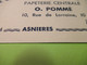 Buvard Ancien/Librairie, Papeterie , Photo/ PAPETERIE CENTRALE/O. Pommé/ASNIERES/ Vers 1950-60        BUV610 - Cartoleria