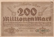 BILLETE DE ALEMANIA DE 200 MILLIONEN DE MARK DEL AÑO 1923  (BANK NOTE) (LEON-LION) - Sin Clasificación