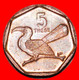 * SOUTH AFRICA (1998-2009): BOTSWANA  5 THEBE 2007 BIRD! LOW START   NO RESERVE! - Botswana