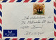 RWANDA -1980 COVER USED TO BELGIUM, PODOSCYPHA ELEGANS STAMP, CYANGUGU CITY CANCEL - Lettres & Documents