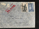 Colonies Françaises De Bangui Vers Le Havre 22 Juin 1948 )?) Avec No 220 Et 223 - Used Stamps