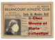 TENNIS BILLANCOURT ATHLETIC CLUB MAQUELIN PAULETTE CARTE DE MEMBRE - Documenti Storici