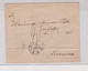 RUSSIA, 1851 Nice Cover To LIVORNO ITALY - ...-1857 Prephilately